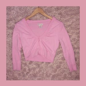 Pink Glimmer by J.J. Basics Cardigan